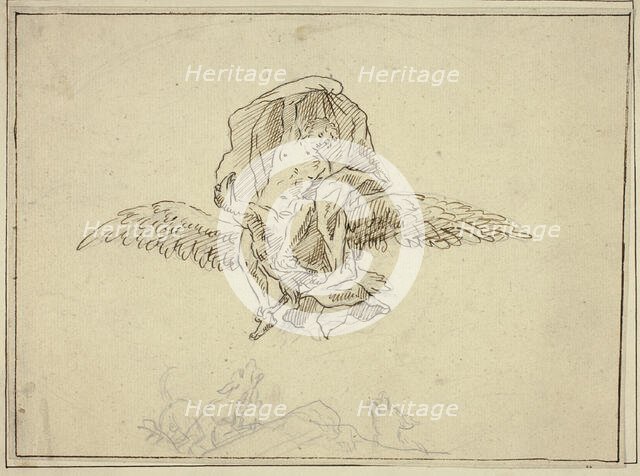 Rape of Ganymede, n.d. Creator: Unknown.