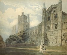 Ely Cathedral, late 18th century. Artist: Thomas Girtin.