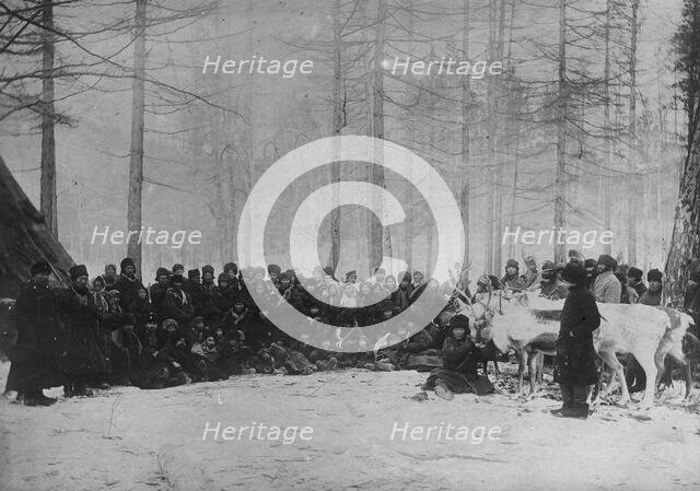 Karagasy near Nizhneudinsk on Suglan, 1895-1939. Creator: L Veniukov.