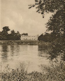 'Fair Thames Washes the Reedy Banks By Syon House', c1935. Creator: Donald McLeish.