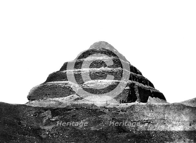 Memphis Saqqara, Egypt, 1893. Artist: Auguste Edouard Mariette