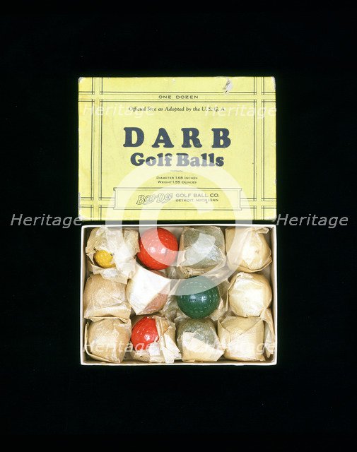Darb Golf Balls. Artist: Unknown