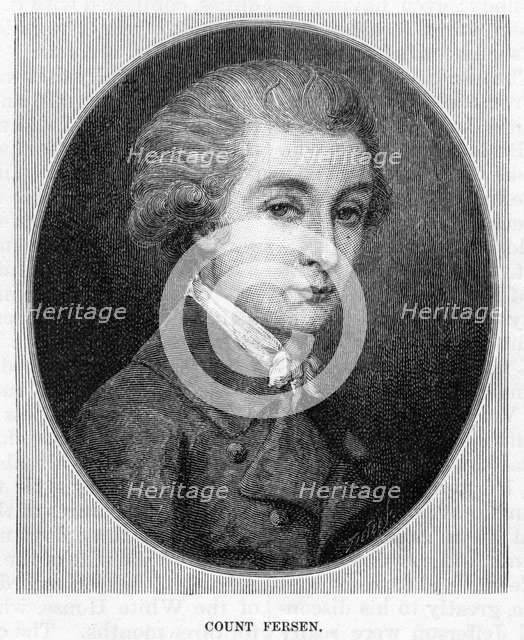 'Count Fersen', c19th century. Creator: Unknown.