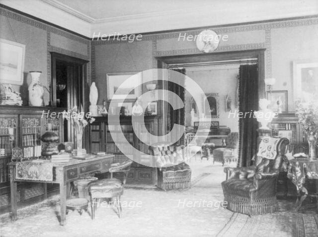 Grace Denio Litchfield's home, 2010 Mass. Ave., N.W. Washington, D.C., between 1890 and 1950. Creator: Frances Benjamin Johnston.
