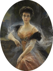 Portrait of Grand Duchess Elena Vladimirovna of Russia (1882-1957), 1905.