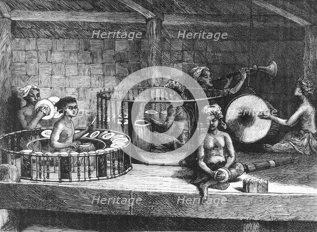 'A Burmese Band', c1891. Creator: James Grant.