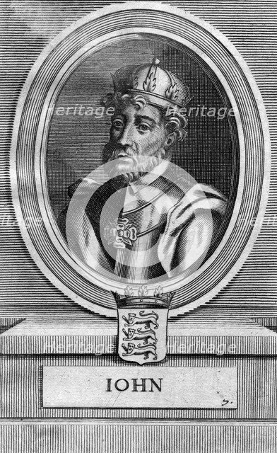 John of England, (1167-1216). Artist: Unknown