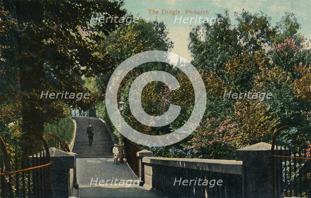 The Dingle, Penarth, Glamorgan, c1905. Artist: Unknown.