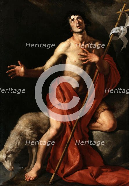 Saint John the Baptist, 1635-1640. Creator: Fracanzano, Cesare (1605-1651).
