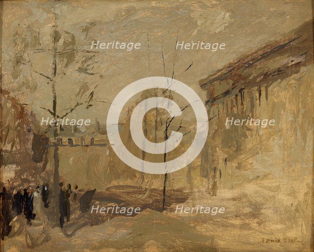 Place de la Madeleine no. II, n.d. Creator: Frank Edwin Scott.