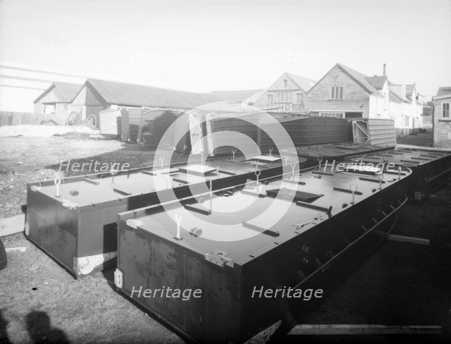 Saunders Shipyard (Interior), Cowes, 1938. Creator: Kirk & Sons of Cowes.