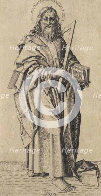 Saint Thomas, ca. 1490-1500. Creator: Master FVB.