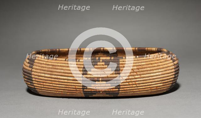 Gift Bowl, Canoe- Shaped, 1890. Creator: Unknown.