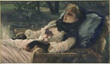 La Rêveuse (The dreamer, or Summer evening), c. 1876. Creator: Tissot, James Jacques Joseph (1836-1902).