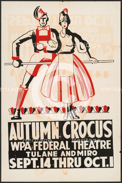 Autumn Crocus, New Orleans, 1938. Creator: Unknown.