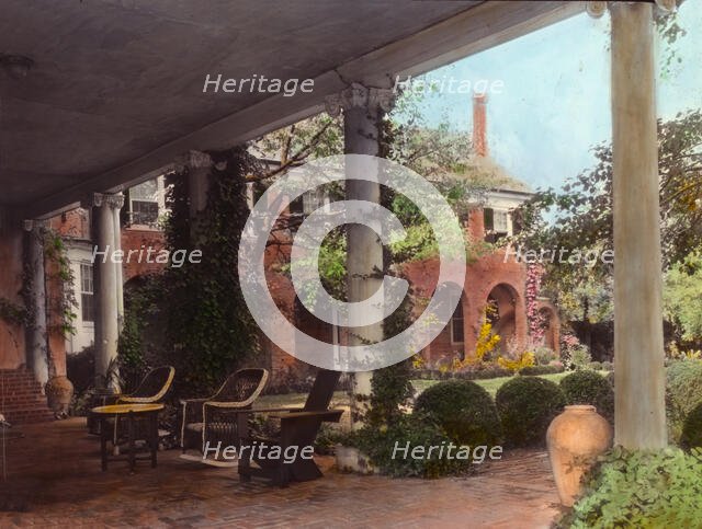 "Wellington," Malcolm Matheson house, Fox Hunt Road, Alexandria, Virginia, 1931. Creator: Frances Benjamin Johnston.