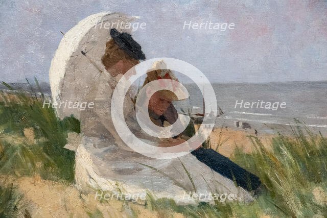 At the Dunes, Zandvoort, 1891-1892. Creator: Hart Nibbrig, Ferdinand (1866-1915).