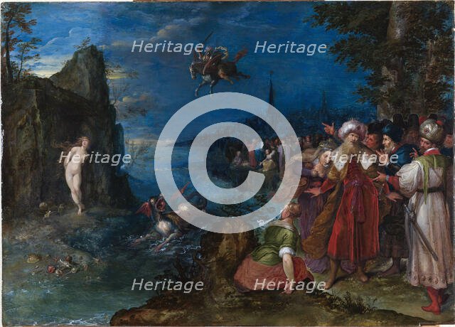 Perseus Freeing Andromeda, ca 1600-1610. Creator: Brueghel, Jan, the Elder (1568-1625).