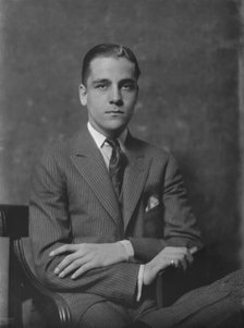 Mr. Thomas B. Wells, portrait photograph, 1919 Apr. 18. Creator: Arnold Genthe.