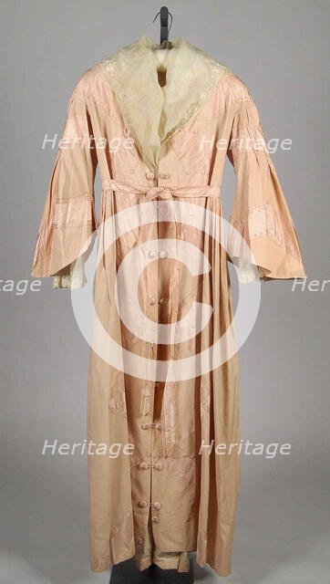 Dressing Gown, American, ca. 1866. Creator: Unknown.