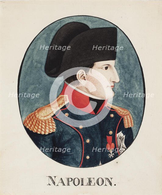 Napoleon, 1826. Creator: Wilhelm von Wright.