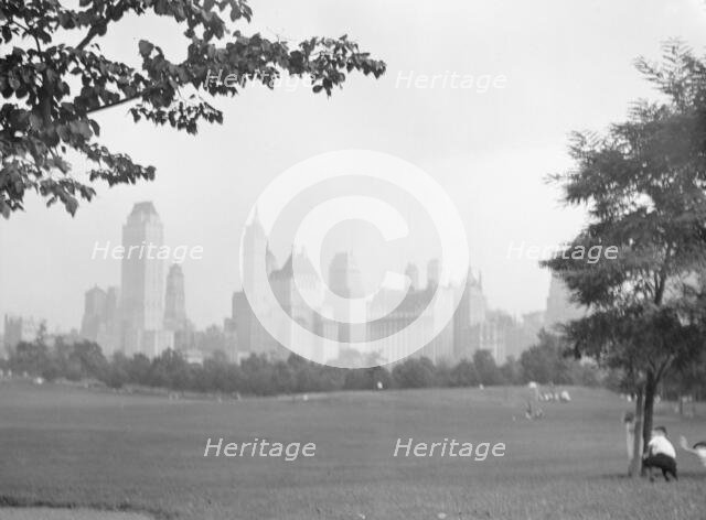 New York City views, Central Park, between 1931 and 1938. Creator: Arnold Genthe.