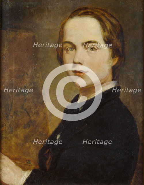 Self-portrait at the Age of 14, 1841. Artist: William Holman Hunt.