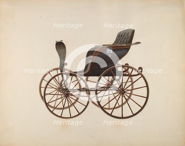 Buggy, c. 1936. Creator: Fred Weiss.