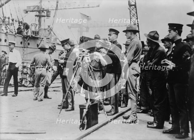 Marines depart, 28 Jun 1917. Creator: Bain News Service.