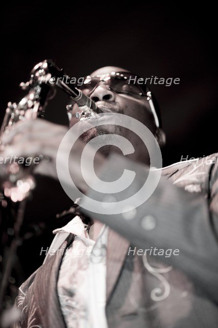 Eric Darius, 2010. Artist: Alan John Ainsworth.