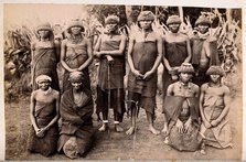 South Africa: a group of African women witch doctors, between 1800 and 1899. Creator: Unknown.
