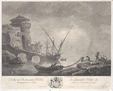 Second View of Marseille, ca. 1776. Creator: Jacques Aliamet.