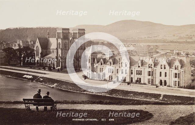 Inverness Cathedral, between 1870 and 1880. Creator: George Washington Wilson.