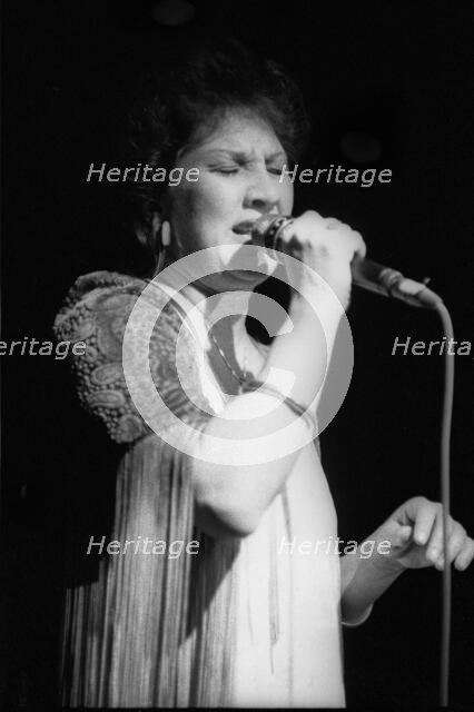 Flora Purim, Ronnie Scott's Jazz Club, Soho, London, May 1989. Creator: Brian O'Connor.