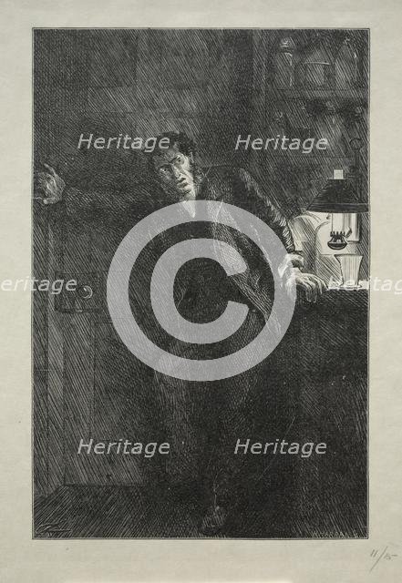 The Coat with the Fur Lining, 1869. Creator: Charles Samuel Keene (British, 1823-1891).