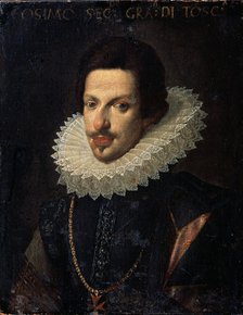 'Portrait of Grand Duke of Tuscany Cosimo II de' Medici', 17th century. Artist: Justus Sustermans