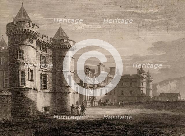 Holyrood Palace, 1800. Creator: Wilson Lowry.