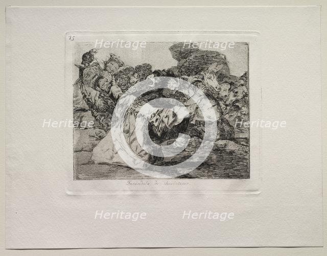 The Horrors of War: Charlatan's Show. Creator: Francisco de Goya (Spanish, 1746-1828).