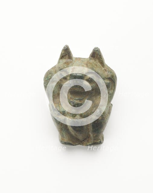 Support in the form of a bear, Han dynasty, 206 BCE-220 CE. Creator: Unknown.