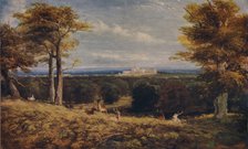 'Windsor Castle from the Great Park', 1846. Artist: David Cox the elder.