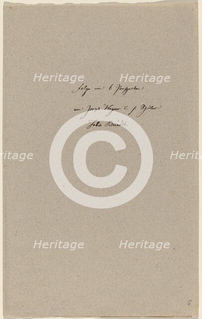 Sei Villeggi Campestri, con figurette macchieti dopo Canaletto, c. 1760. Creator: Fabio Berardi.