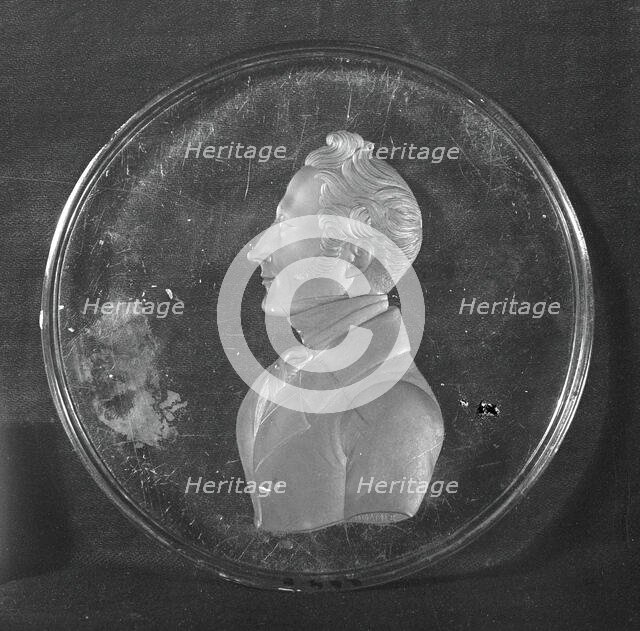 Medallion, Bohemia, c. 1830. Creator: Dominik Biemann.