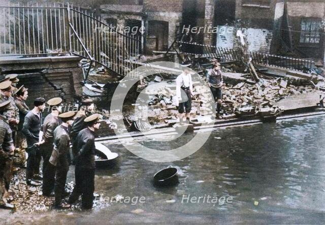 Flooding in London, 1928, (1935). Creator: Unknown.
