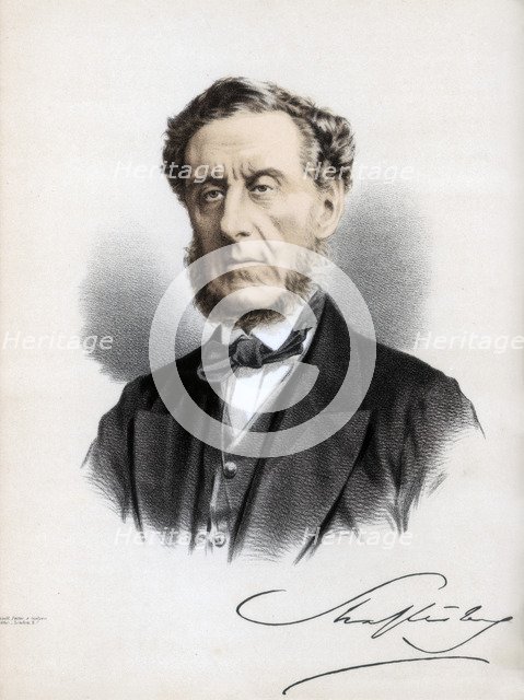 Anthony Ashley Cooper, 7th Earl of Shaftesbury, English politician and philanthropist, c1890.Artist: Cassell, Petter & Galpin