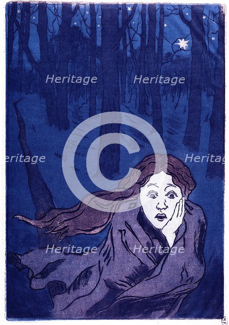 The Fear, 1893-1894. Artist: Yakunchikova, Maria Vasilyevna (1870-1902)