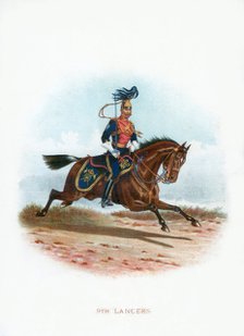 '9th Lancers', 1889. Artist: Unknown
