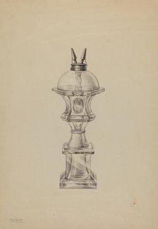 Lamp, c. 1938. Creator: Charles Caseau.