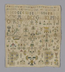 Sampler, Switzerland, 1812. Creator: Unknown.