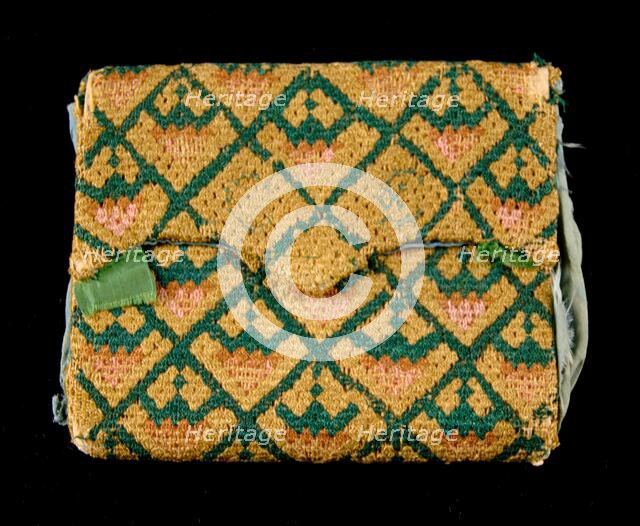 Bag, American, 1740-60. Creator: Unknown.