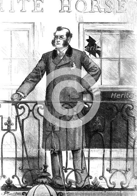 The General Election: the unpopular candidate, 1880. Creator: Unknown.